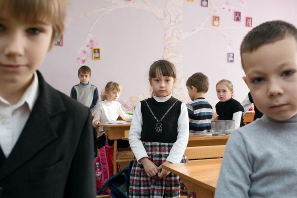 School children in Kherson will benefit from Norway's contribution. Photo: Patrik Rastenberger