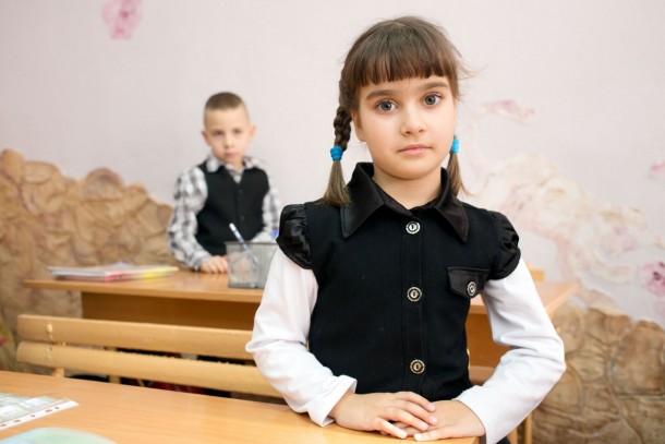 School children in Chuhuiv will benefit from the investment. Photo: Patrik Rastenberger