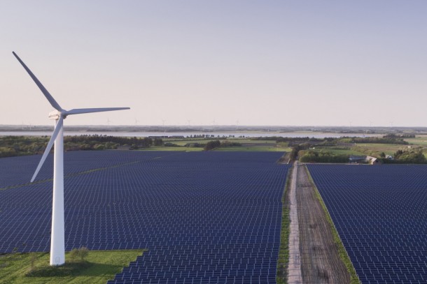 A 50 MW solar park constructed by Better Energy in Nees, Denmark. Photo: Better Energy A/S