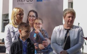 Halyna, originally from the Melitopol district of the Zaporizhzhia region, has received keys to a new apartment in Ivano-Frankivsk