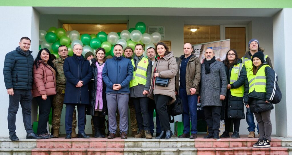 Photo: Inauguration celebrations in Nemishaeve on 18 December 2024.